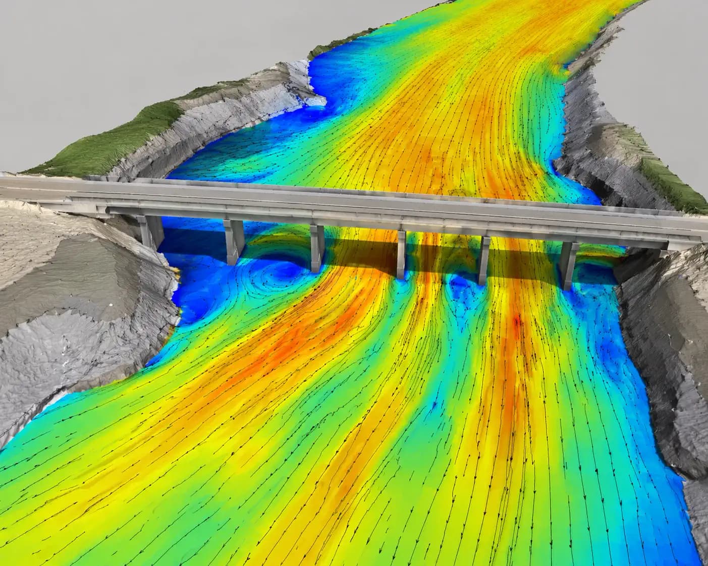 Modelagem Hidrodinâmica e Dispersão de Poluentes