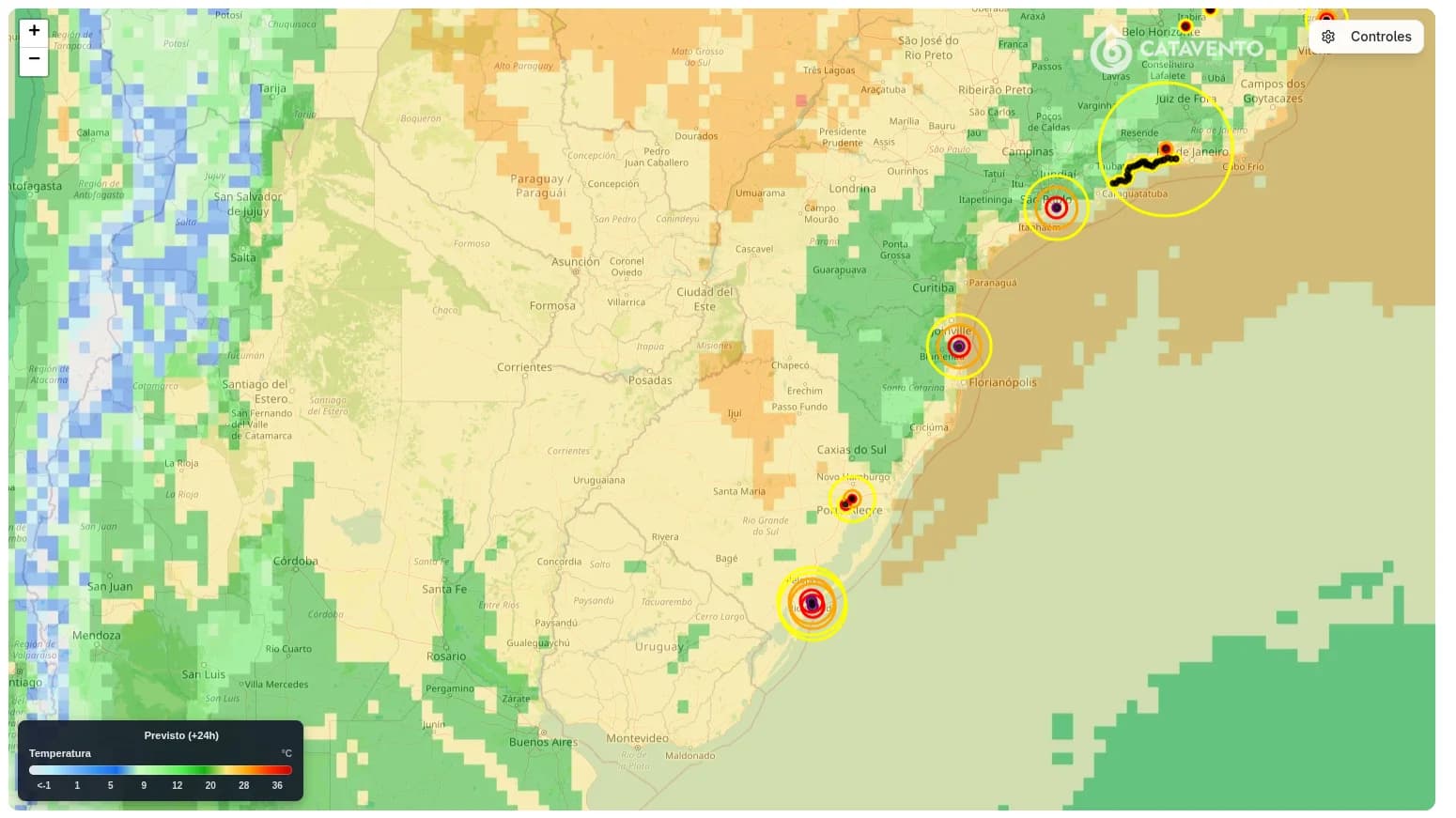 Previsão de temperatura